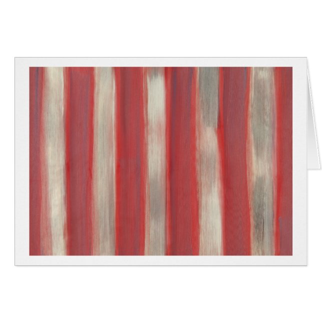 Cartão Vermelho do país (Frente Horizontal)