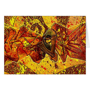 Cartão vermelho dos grafites