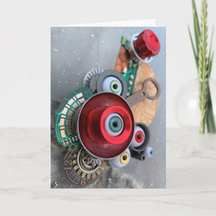 Cartão Vermelho e Verde