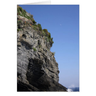 Cartão Vernazza do mar