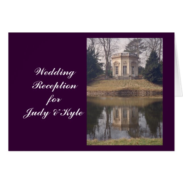 Cartão Versailles Tea House (Frente Horizontal)