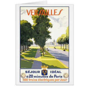 Cartão Versalhes France