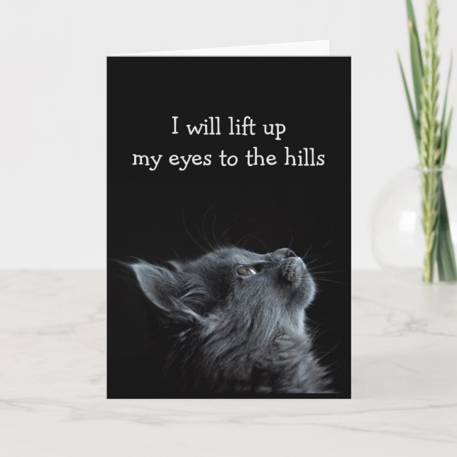 Cartão Versículo da Bíblia da Escritura Reconfortante Enc (Frente)