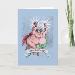 Cartão Verso feliz alegre da substituição do aniversário