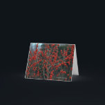 Cartão Verticillata do Ilex, winterberry<br><div class="desc">Sociedade da flor selvagem de Nova Inglaterra
 newenglandwild.org</div>