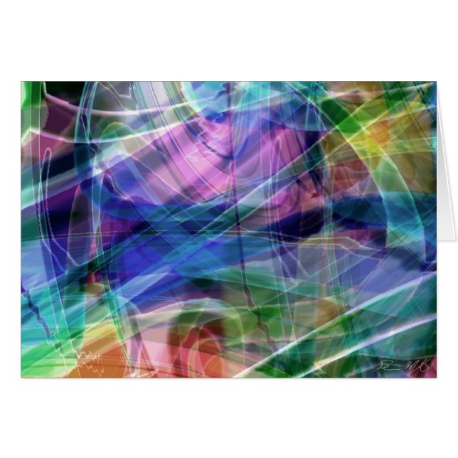 Cartão Véspera da guerra (Frente Horizontal)