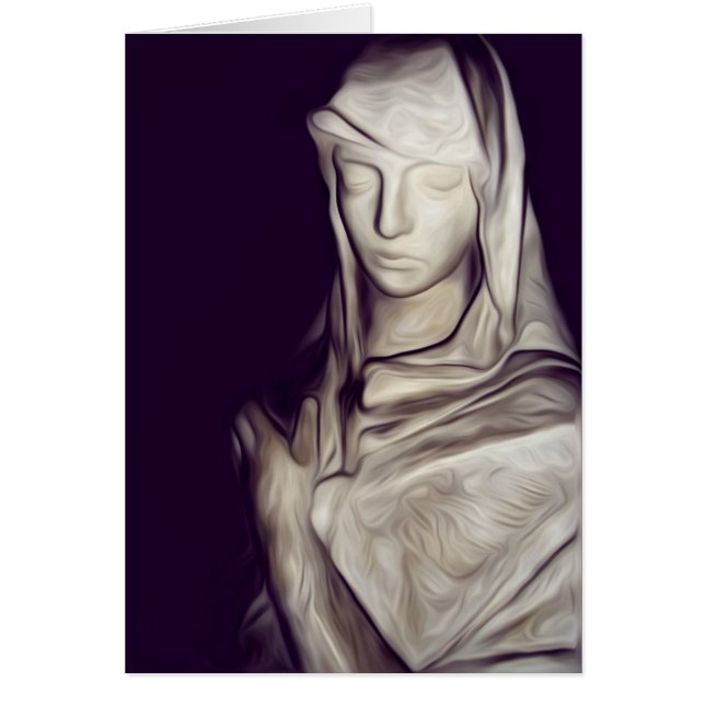 Cartão vestida em triste (Frente)