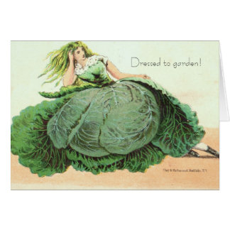 Cartão Vestido ao jardim!  Owlsroost