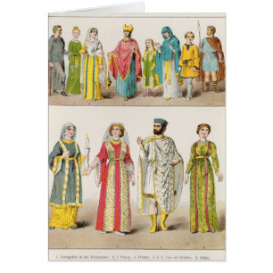Cartão Vestido romano cristão