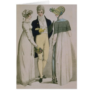Cartão Vestidos de noite para a ilustração