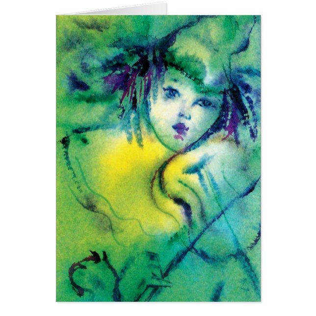 CARTÃO VESTUÁRIO EM VERDE (Frente)