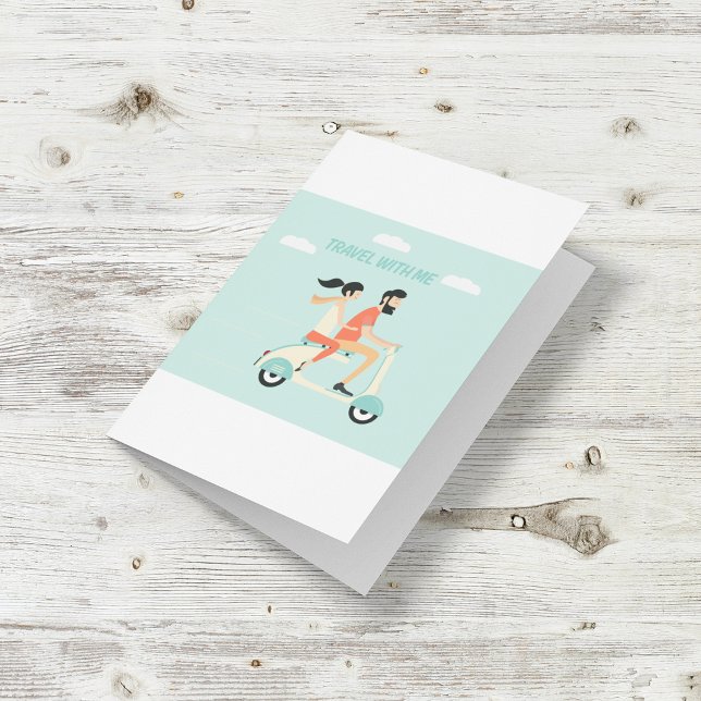 Cartão Viagem com placa Me (Criador carregado)