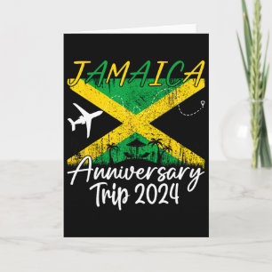 Cartão Viagem de Aniversário Jamaica Casal Férias de Verã