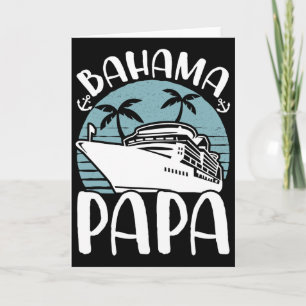 Cartão Viagem de Cruzeiro em Família Hama Papa