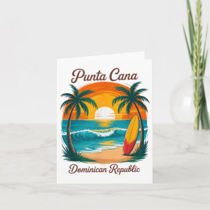 Cartão Viagem de Sunset Beach Punta Cana Dominican Re