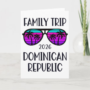 Cartão Viagem em Família para a República Dominicana 2026