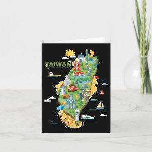 Cartão Viagem pela Ásia Taiwan Taipei Férias em Família S