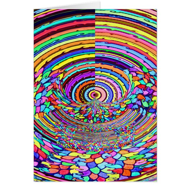 Cartão Viagem Psicodélica (Frente)