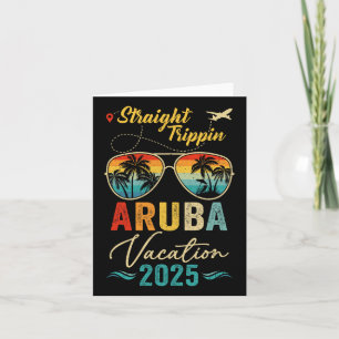 Cartão Viagem Reto Aruba 2025 Férias de Verão em Família