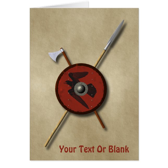 Cartão Viajando O Escudo E As Armas (Frente)