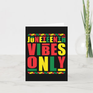 Cartão Vibes Apenas Homens Negros Melaninos Mulheres Cria