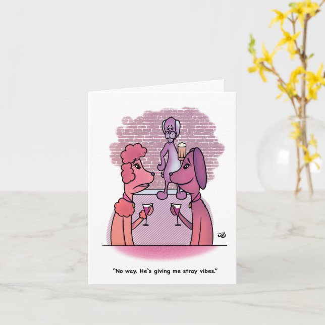 Cartão Vibes de Stray (Flor Amarela)