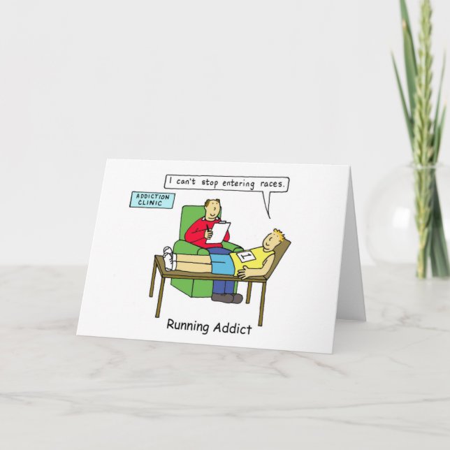 Cartão Vício para Entrar em Rases em Execução (Frente)