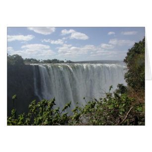 Cartão Victoria Falls, Zimbabué, Zâmbia