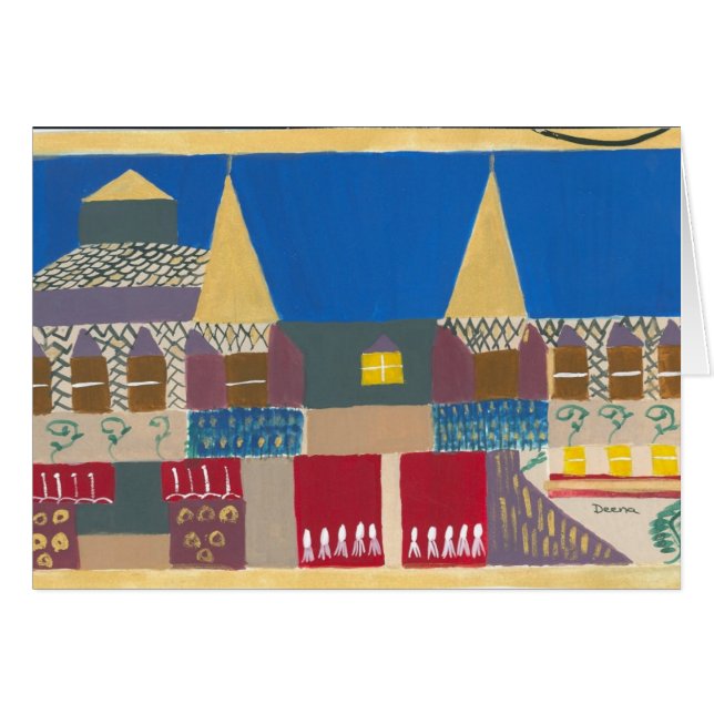 Cartão Victorian (Frente Horizontal)