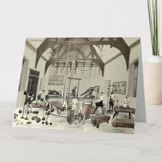 Cartão Victorian Gym