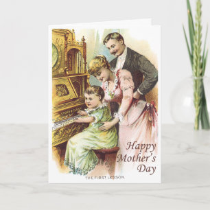 Cartão Victorian Mothers Day Greetings