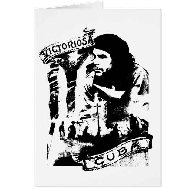 Cartão Victoriosa Cuba (Frente)