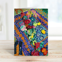 Cartão Vida contínua com luvas | Robert Delaunay