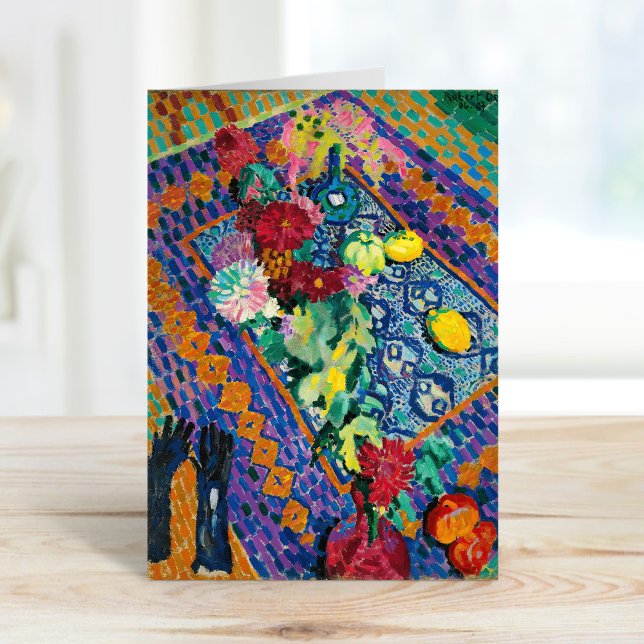 Cartão Vida contínua com luvas | Robert Delaunay (Criador carregado)