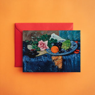 Cartão Vida estática com Fruta   George Leslie Hunter