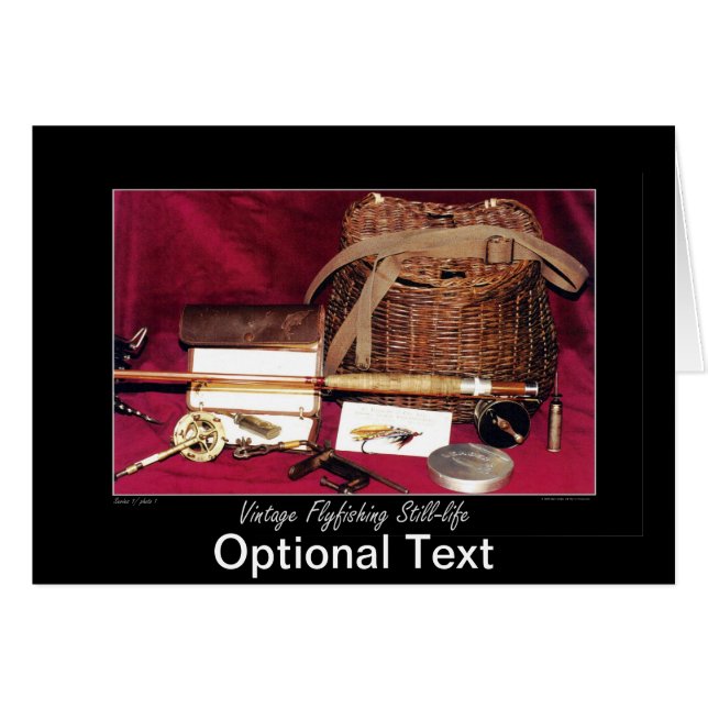 Cartão Vida estática da pesca ao voador (Frente Horizontal)