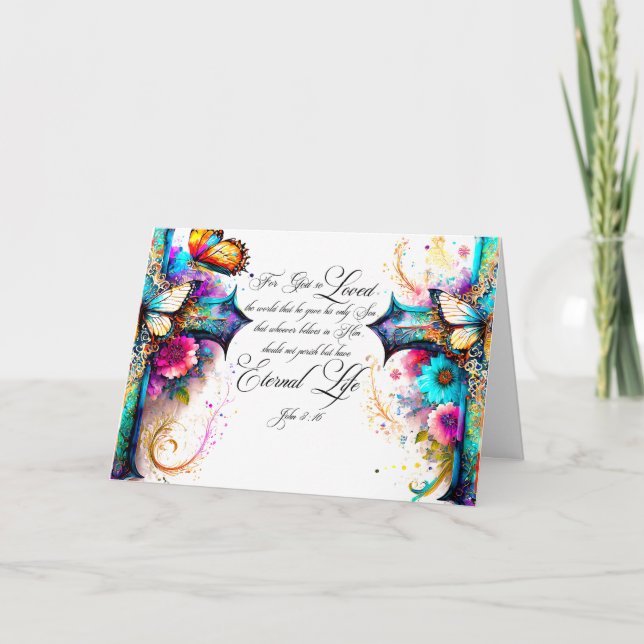 Cartão Vida Eterna (Frente)