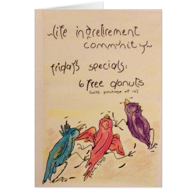 Cartão Vida numa Comunidade de Reforma (Frente)