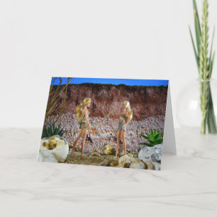 Cartão Vida Pré-Histórica.