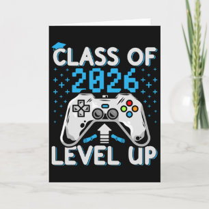 Cartão Vídeo Game de Formatura Senior 2026 Cl De 2026 Gam