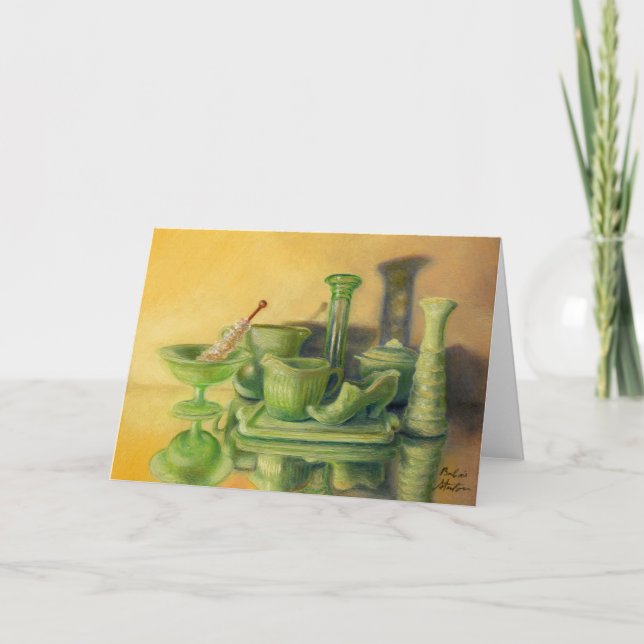 Cartão "Vidro Verde" (Frente)