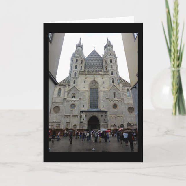 Cartão Viena (Stephansdom) (Frente)