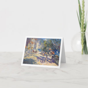 Cartão View of South of France Note Card