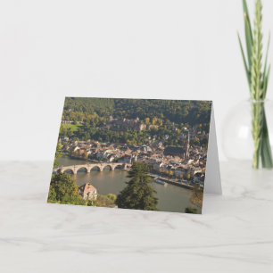 Cartão View of the Alte Brucke or Old Bridge