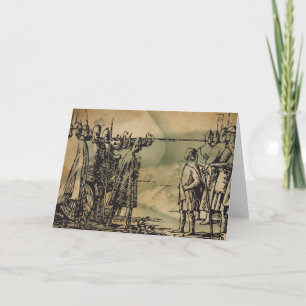 Cartão Viking Heimskringla Ormen Lange Greeting Card