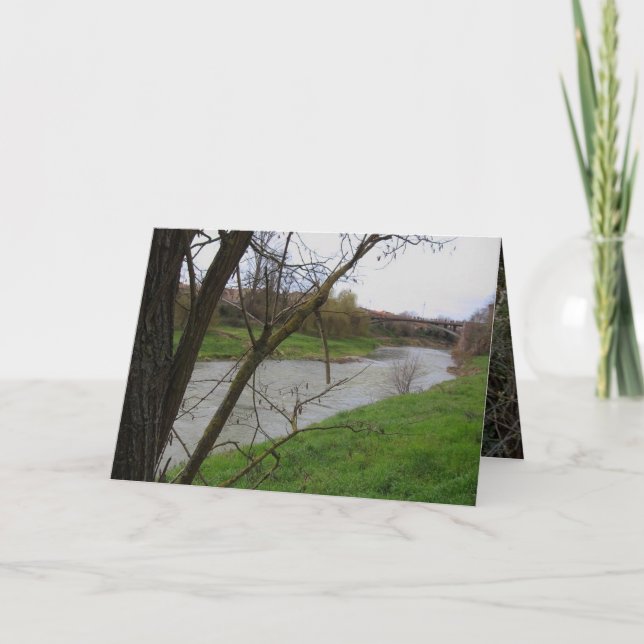 Cartão Vila, França (Frente)