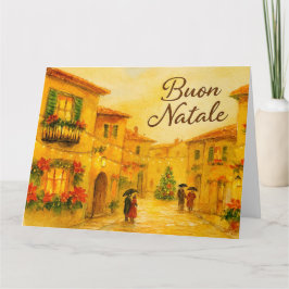 Cartão Vila Italiana de Buon Natale