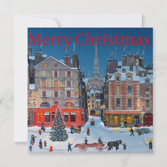 Cartão Vila Vitoriana Vintage (Frente)