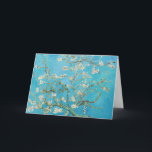 Cartão Vincent van Gogh - Almond Blossom<br><div class="desc">Flor de amêndoa / Ramificações com Flor de Amêndoa - Vincent van Gogh,  Oil on Canvas,  1890</div>
