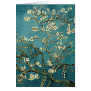 Cartão Vincent van Gogh - árvore de amêndoa de